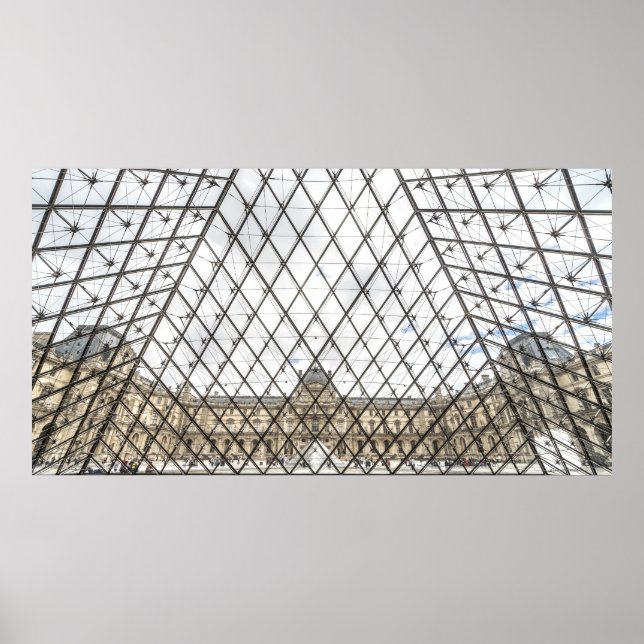 AFFICHE MUSÉE LOUVRE, PARIS, FRANCE (Devant)