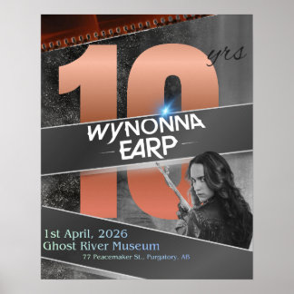 Affiche Musée Purgatoire 10 ans d'anniversaire