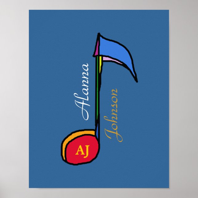 Affiche music (Devant)
