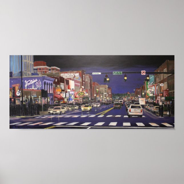 Affiche Music City Lights (Devant)