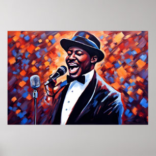 Affiche Musiciens de jazz