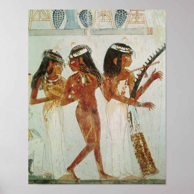 Affiche Musiciens et danseurs (Devant)