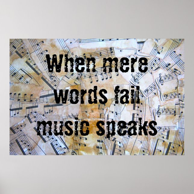 Affiche Musique (Devant)