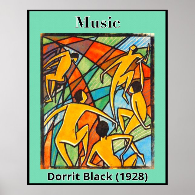 Affiche Musique de Dorrit Black (1928) (Devant)