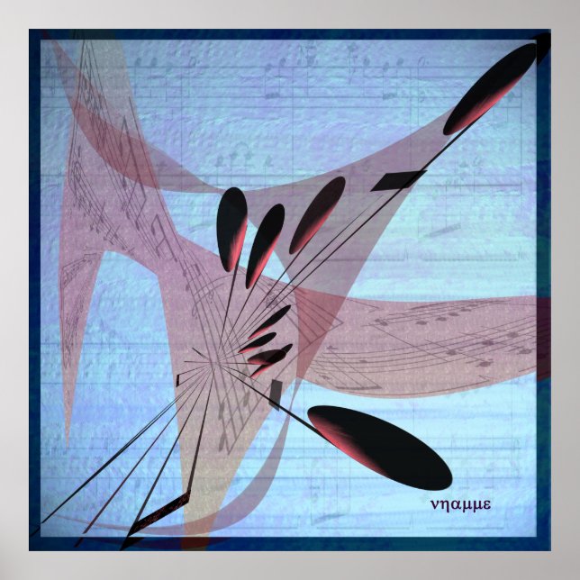 Affiche Musique - "Electronic Mash" (Devant)