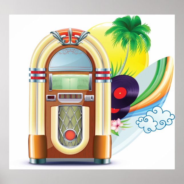Affiche Musique Jukebox (Devant)