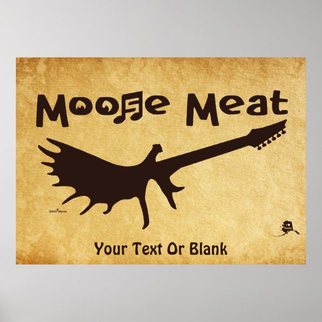 Affiche Musique Moose Meat Rock (Devant)