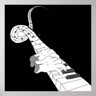 Affiche Musique piano