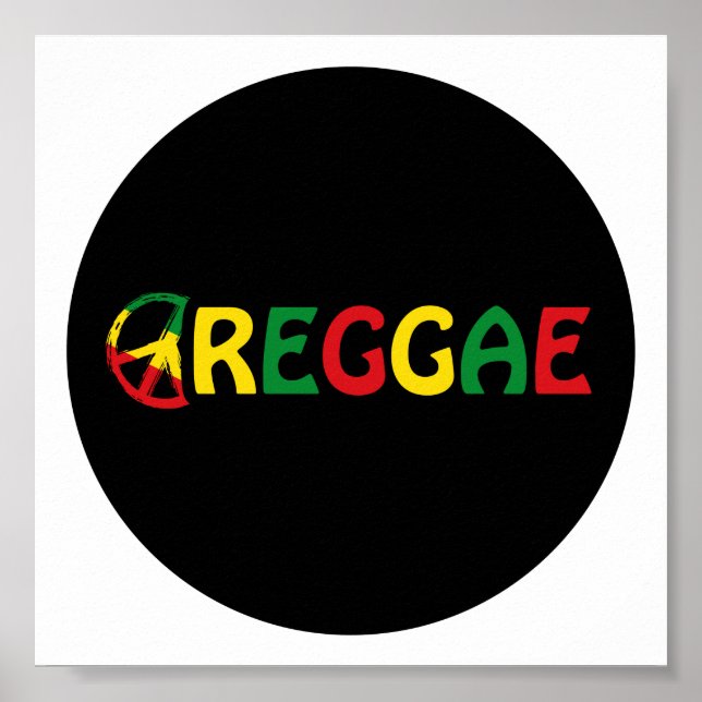 Affiche Musique reggae (Devant)