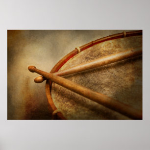 Affiche Musique - Tambour - Cadence