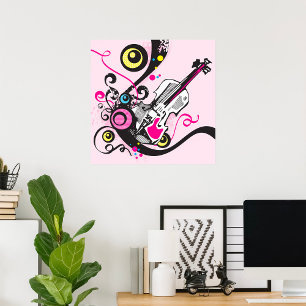 Affiche Musique violon