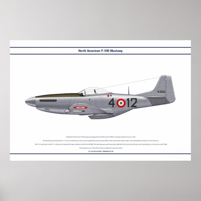 Affiche Mustang Italie 1 (Devant)