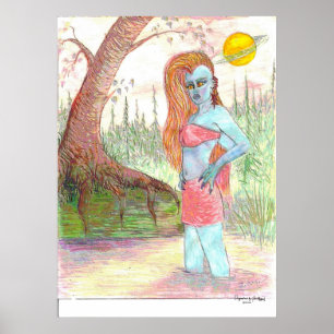 Affiche Mutant Anna Anastasia Enamel, Art Signature