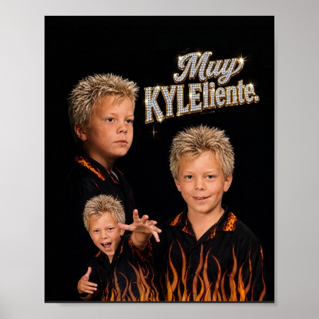 Affiche Muy Kyleiente Protège-Canne (Devant)
