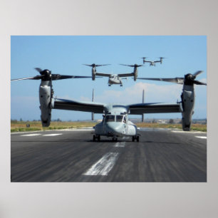 Affiche MV-22 Osprey Aircraft