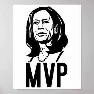 Affiche Mvp Madame Vice-Présidente Kamala Harris Election 