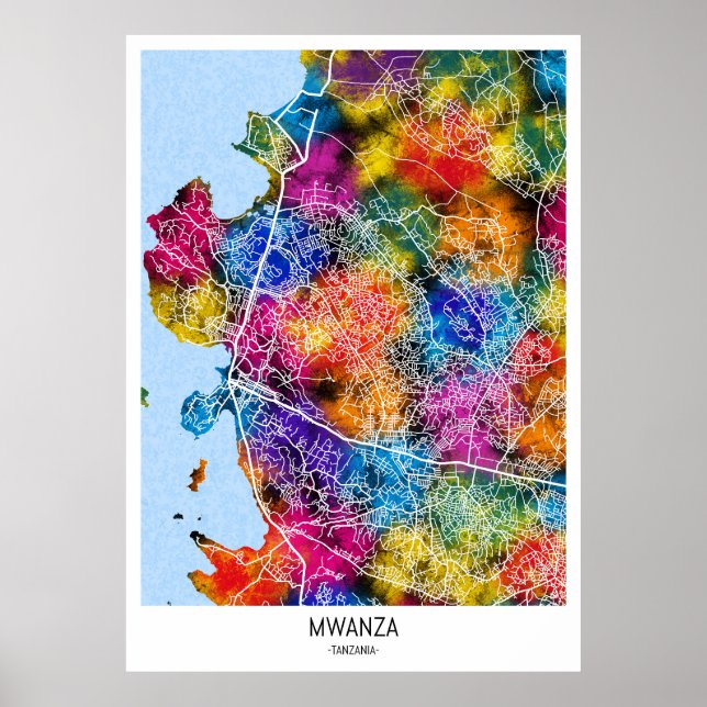 Affiche Mwanza - Tanzanie (Devant)