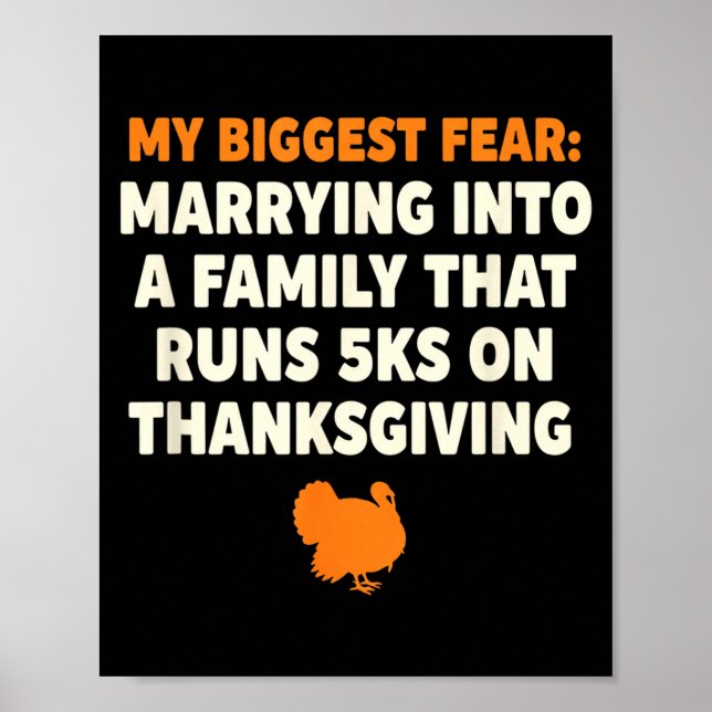 Affiche My Biggest Fear_ Marrying Into A Family That Runs  (Devant)