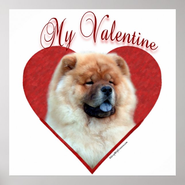 Affiche My Chow Chow Valentine (Devant)