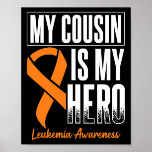 Affiche My Cousin My Hero Leukemia Cancer Leukemia Lauréat