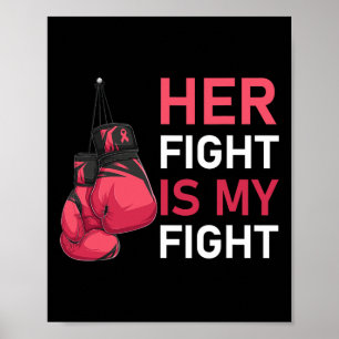 Affiche My Fight Breast Cancer Awareness Fami