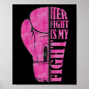 Affiche My Fight Breast Cancer Awareness Fami