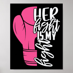 Affiche My Fight Breast Cancer Awareness Fami