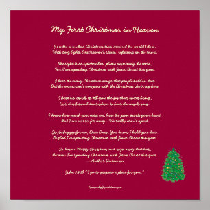 Affiche My First Christmas in Heaven