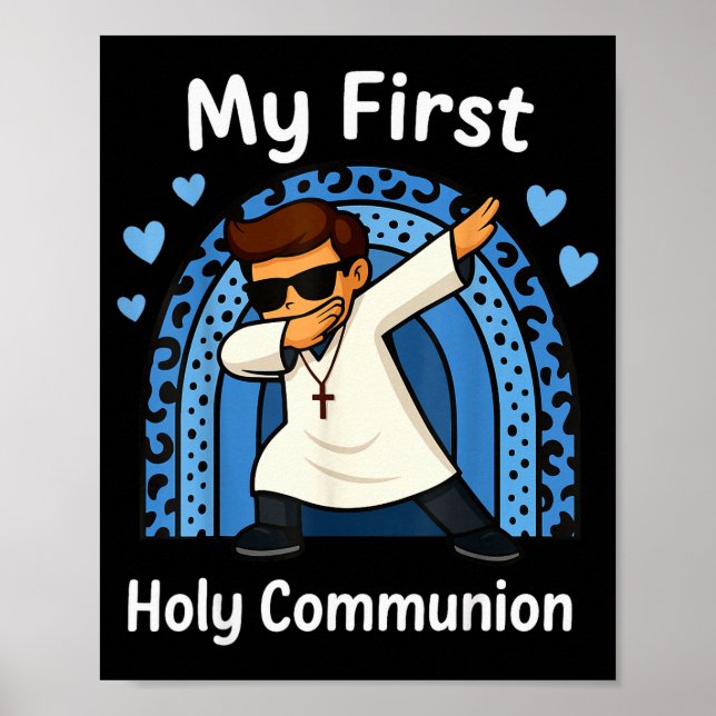 Affiche My First Holy Communion  (Devant)
