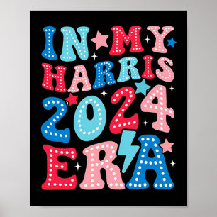 Affiche My Harris Era Super Kamala Us Élection 2024