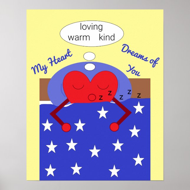 Affiche My Heart Dreams of You : (Devant)