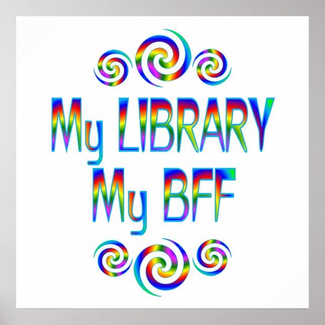 Affiche My Library BFF (Devant)