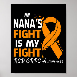 Affiche My Nana's Fight Is My Fight Rsd Crps Sensibilisati