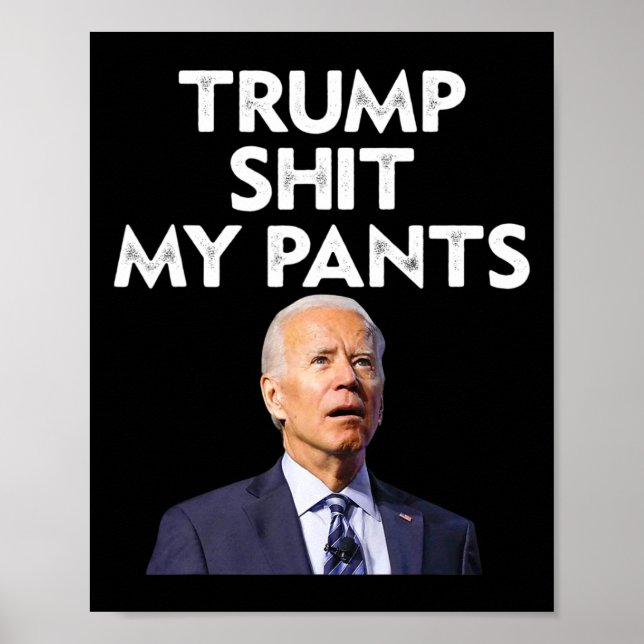 Affiche My Pants Joe Biden Président (Devant)