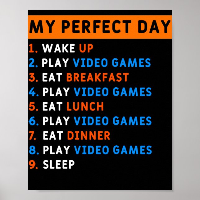 Affiche My Perfect Day (Devant)
