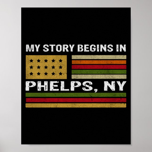 Affiche My Story Is Begins In Phelps Ny _1  (Devant)