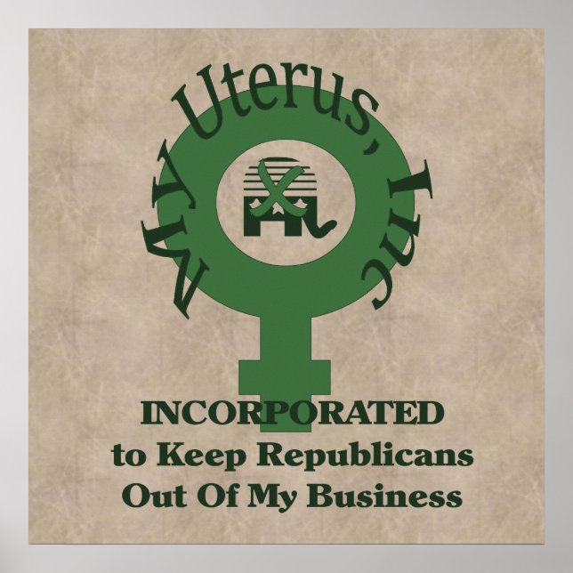 Affiche My Uterus, Inc (Devant)