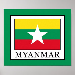 Affiche Myanmar