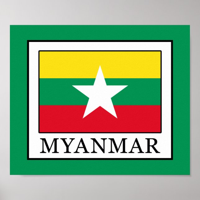 Affiche Myanmar (Devant)