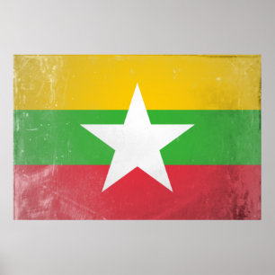 Affiche Myanmar