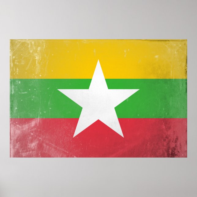 Affiche Myanmar (Devant)