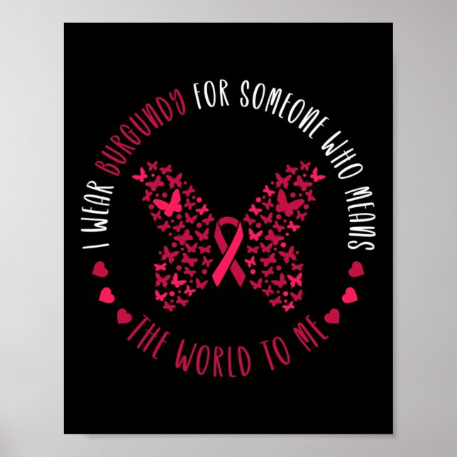 Affiche Myélome Multiple Sensibilisation Je Porte La Bourg (Devant)