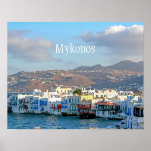 Affiche Mykonos Town