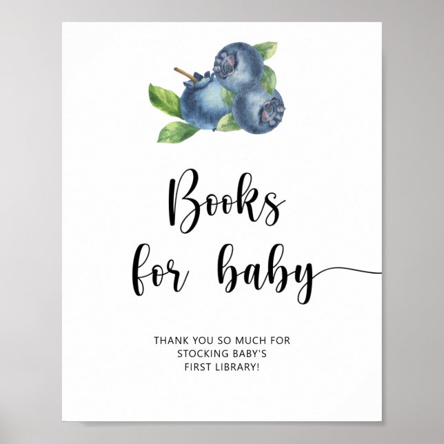 Affiche Myrtille - livres pour bébé (Devant)