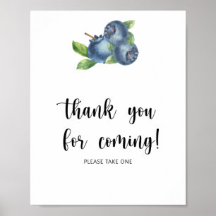 Affiche Myrtille - Merci d'être venu