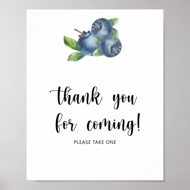 Affiche Myrtille - Merci d'être venu  (Devant)