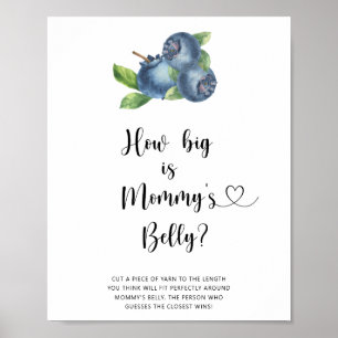 Affiche Myrtille - Quel est la taille du ventre de maman j