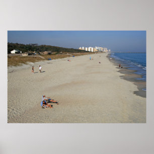 Affiche Myrtle Beach State Park, Caroline du Sud