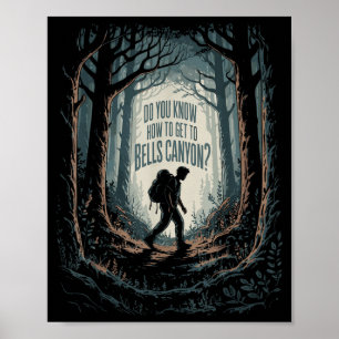 Affiche Mystère des bois sombres, savez-vous comment vous 