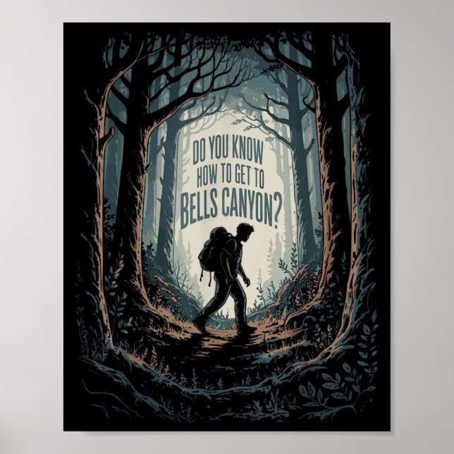 Affiche Mystère des bois sombres, savez-vous comment vous  (Devant)